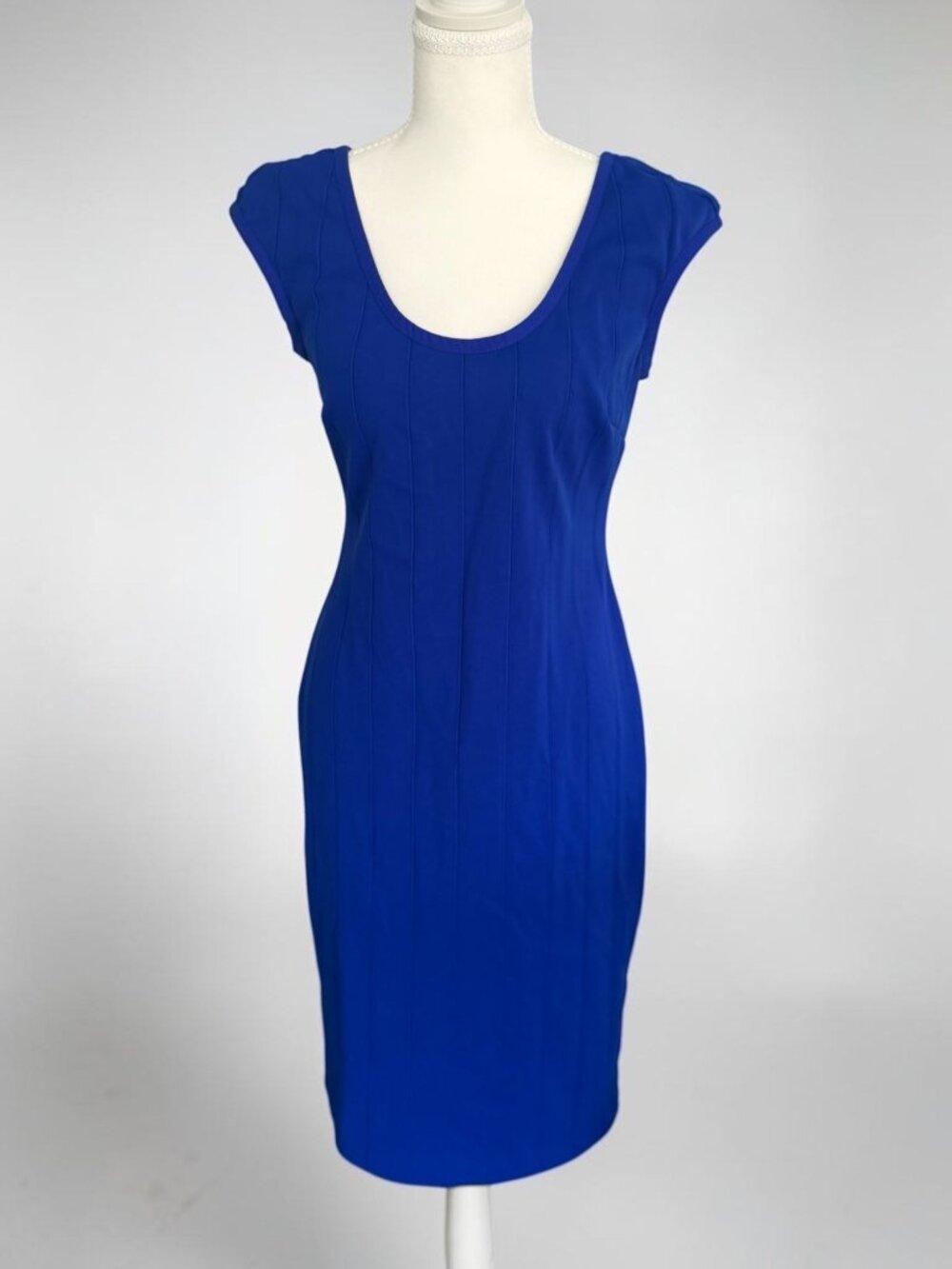 JOSEPH RIBKOFF Blue Pencil Dress Size US 12